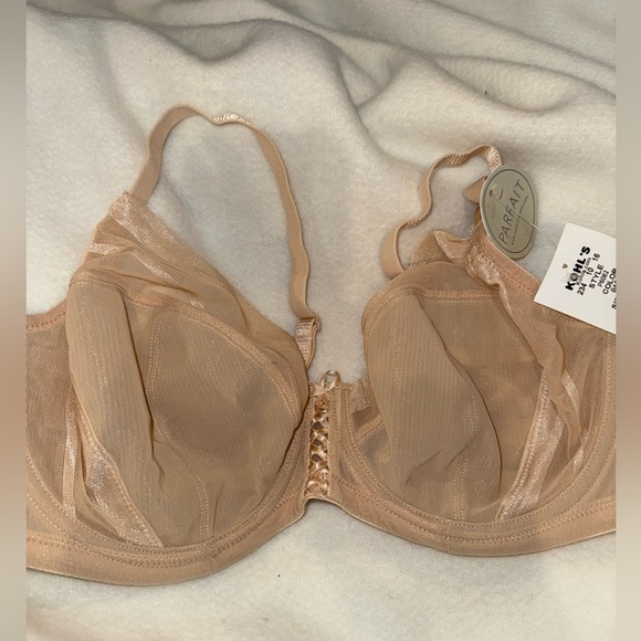 NWT Parfait Shea Plunge color Bare unlined underwire bra size US 32F $68 - Picture 2 of 12